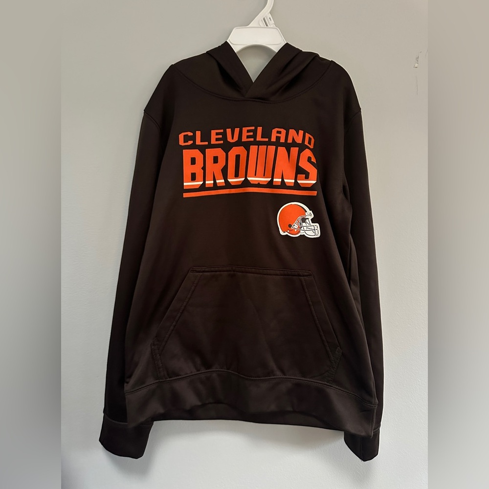 NFL Cleveland Browns - Brown and Orange Hoodie